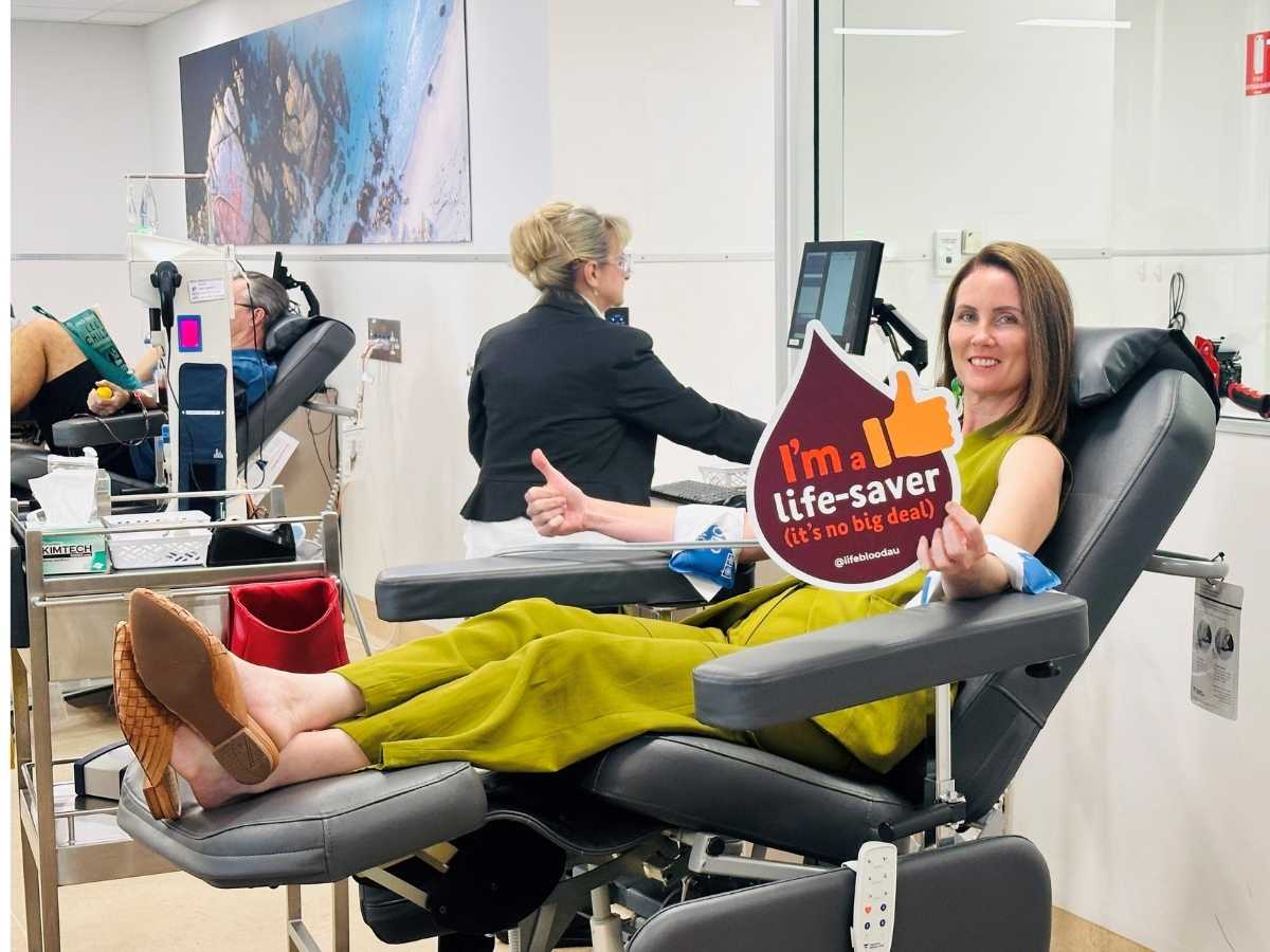 Saving lives through blood donation image