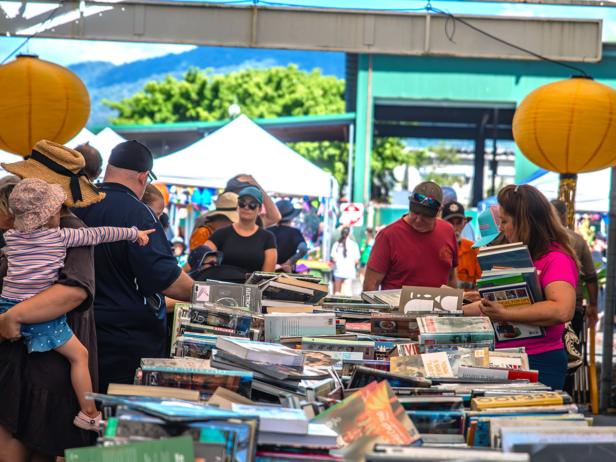 Hundreds of books rescued before they could end up in landfill were available for the community to purchase during the 2025 Trash to Treasure. Hundreds of books rescued before they could end up in landfill were available for the community to purchase during the 2025 Trash to Treasure.
