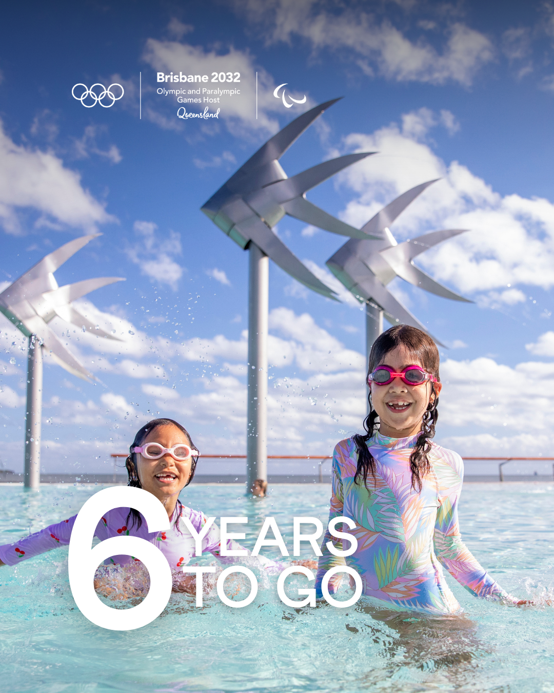 Cairns Co-Host 6 Years to Go to Brisbane Olympics