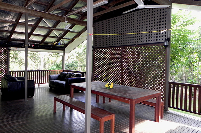 Residency house veranda