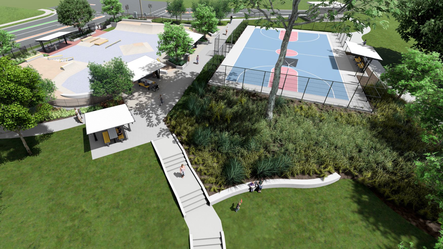 Jeff Pezzutti Park Concept Drawing 1