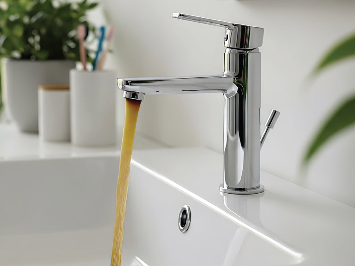 Residents may experience water discolouration    image
