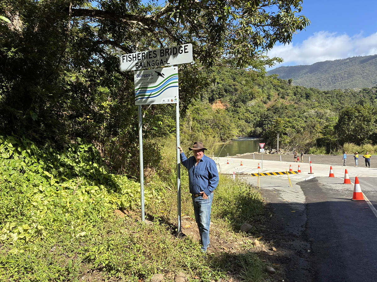 Fisheries Bridge Balngga-L officially reopens image