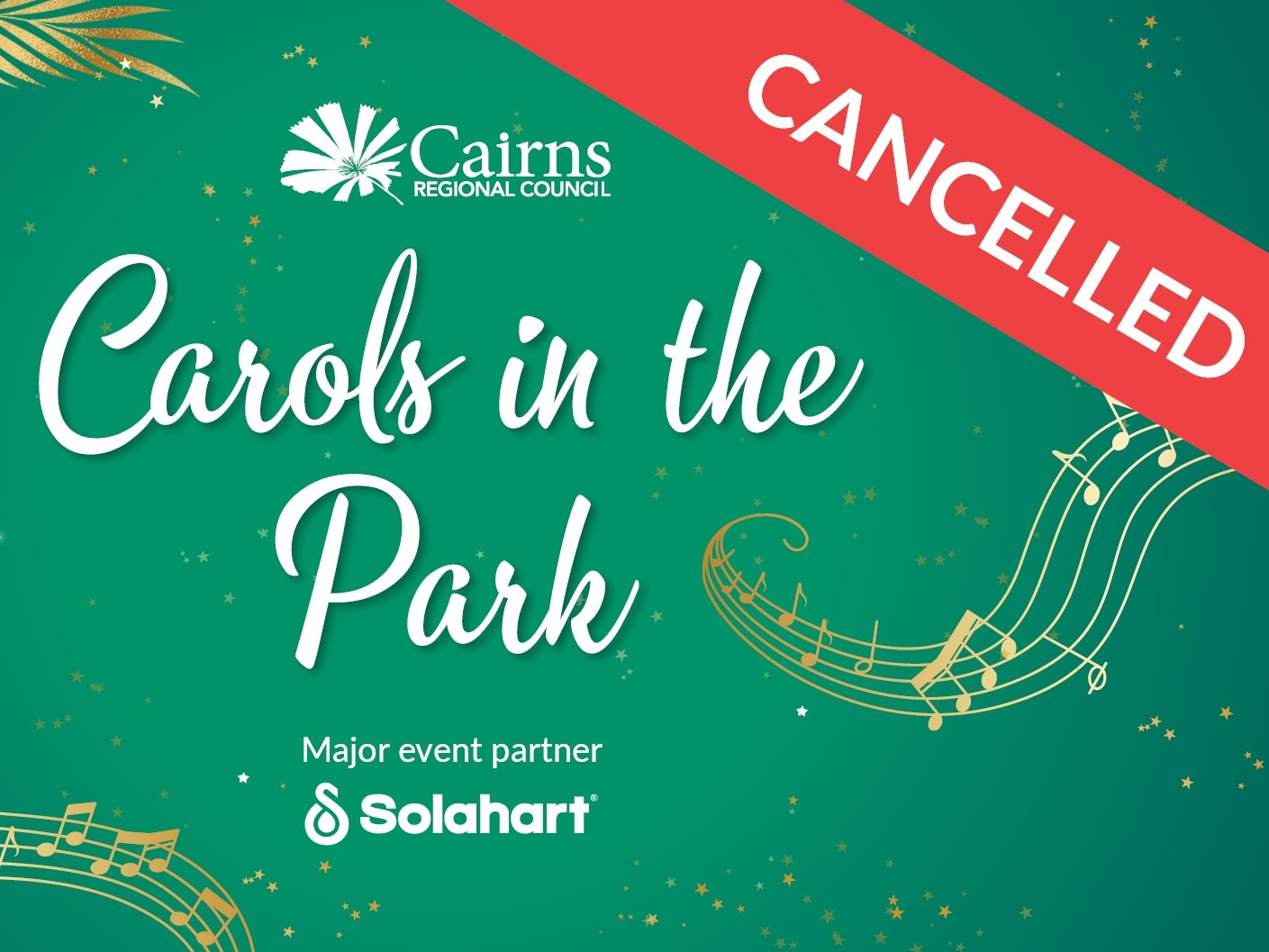 Carols event cancelled image
