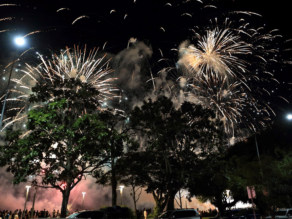 Fireworks at three venues to welcome 2024 image