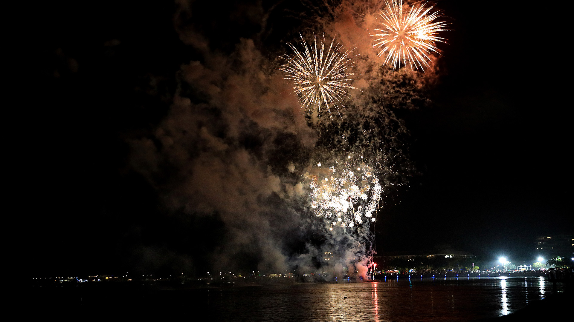 Cairns Esplanade fireworks