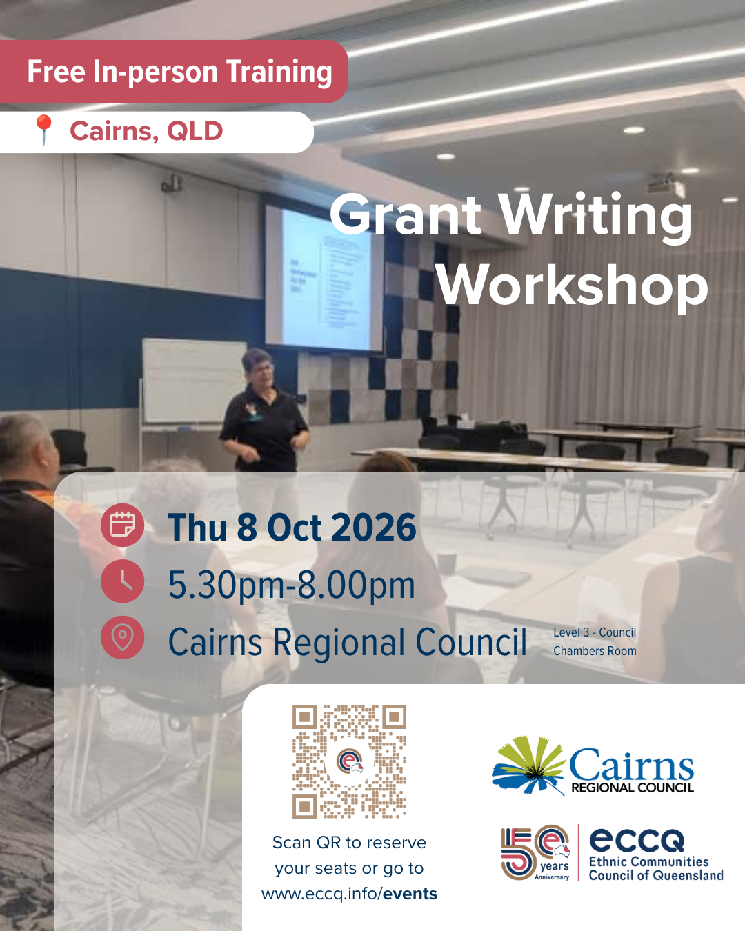 Grant writing workshop for community organisations