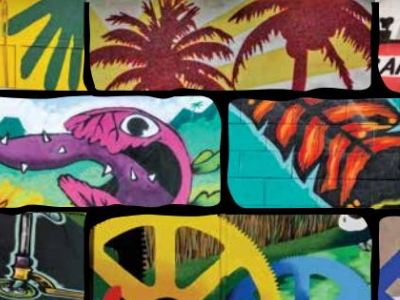 Community murals in Cairns