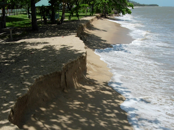 Coastal erosion