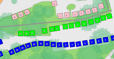 Tanks Markets site & stallholder map